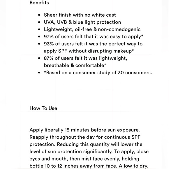 Morphe Sunsetter Setting Spray SPF 30 - Picture 13 of 13